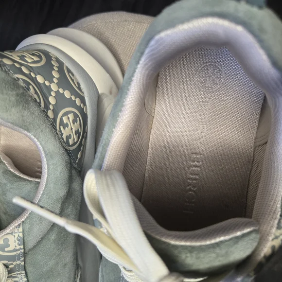 Tory Burch Women's Blue Sneakers - Picture 6 of 8